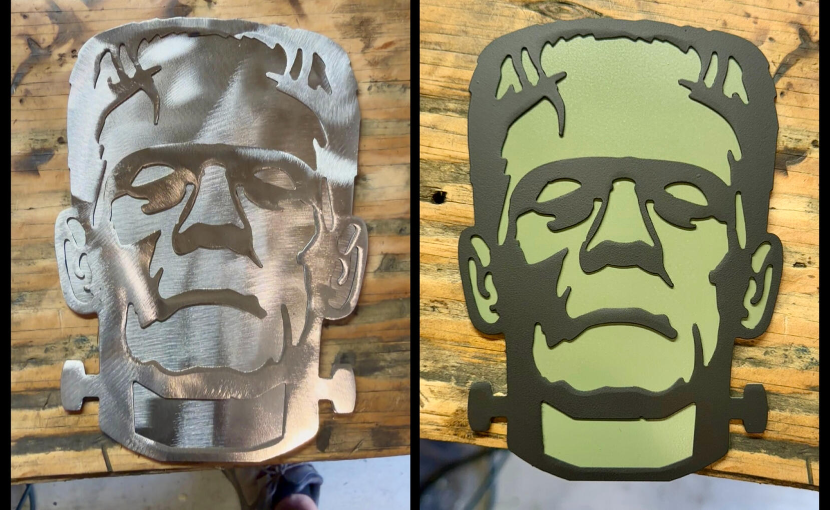 custom miniature double-layer Frankenstein test piece custom miniature double-layer Frankenstein test piece